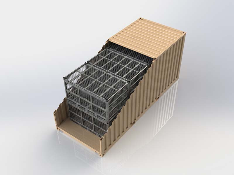 TACTICAL BASKET XL SC-BA-XL-GT-01 In 20ft container